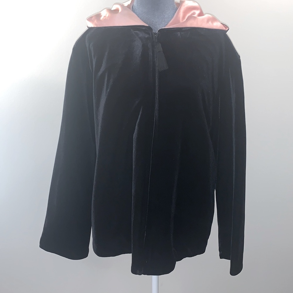 Donna Morgan hooded jacket size 10.